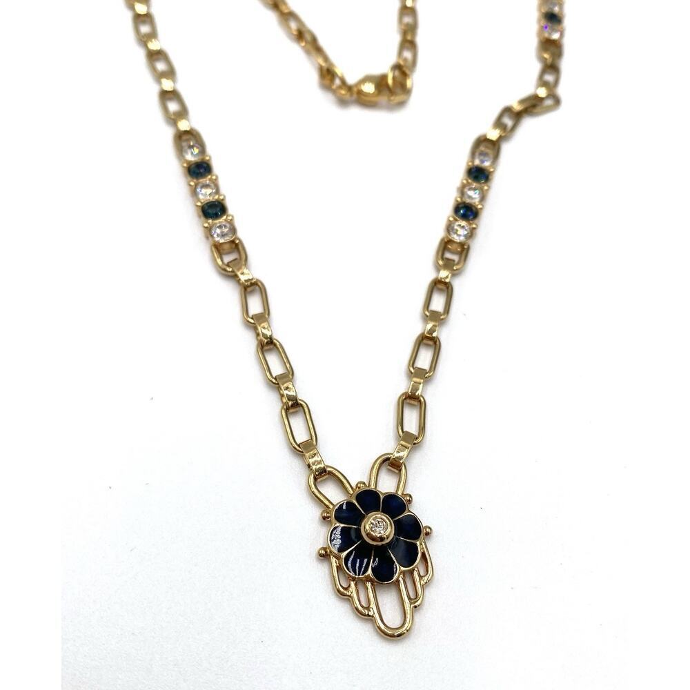 JBK Jackie Kennedy Camrose & Cross Vintage Necklace Convertible Estate Jewelry